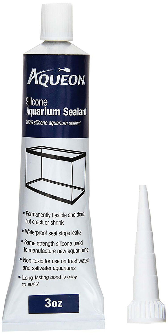 Aqueon Silicone Aquarium Sealant Clear 3 oz - www.ASAP-Aquarium.com