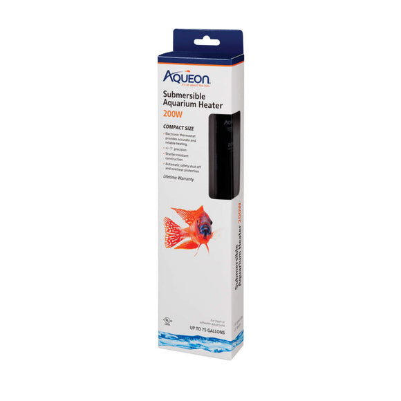 Aqueon Submersible Aquarium Heater 200 Watts - www.ASAP-Aquarium.com