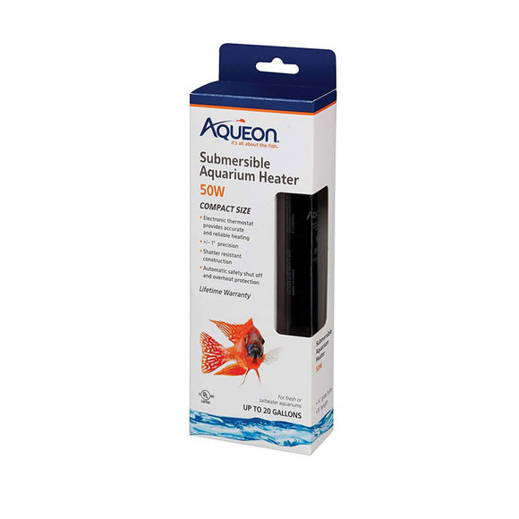 Aqueon Submersible Aquarium Heater 50 Watts - www.ASAP-Aquarium.com