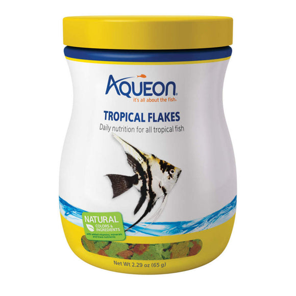 Aqueon Tropical Flakes 2.29 oz - www.ASAP-Aquarium.com