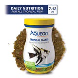 Aqueon Tropical Flakes 7.12 oz - www.ASAP-Aquarium.com