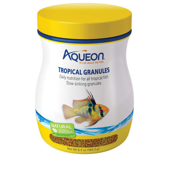 Aqueon Tropical Granules 6.5 oz - www.ASAP-Aquarium.com