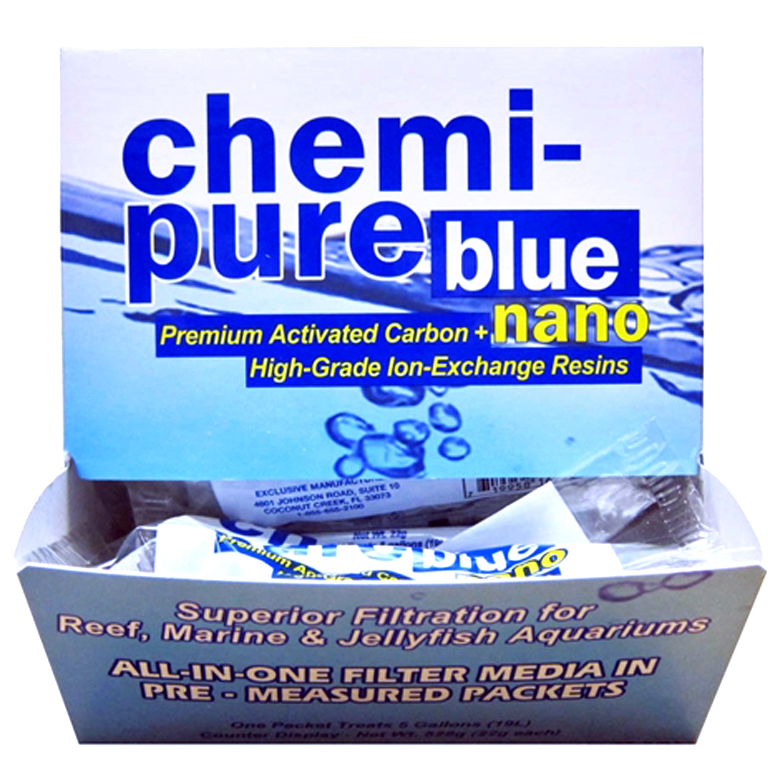 Chemi-Pure Blue Filter Media - 11 Oz Aquarium Water Purification