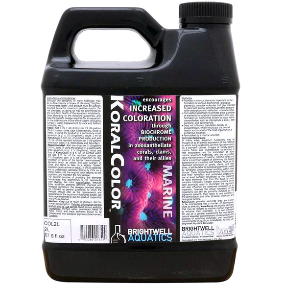 Brightwell Aquatics KoralColor 2 Liters - www.ASAP-Aquarium.com