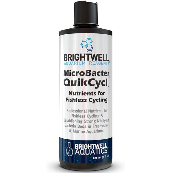 Brightwell Aquatics MicroBacter QuikCycl 125mL - www.ASAP-Aquarium.com
