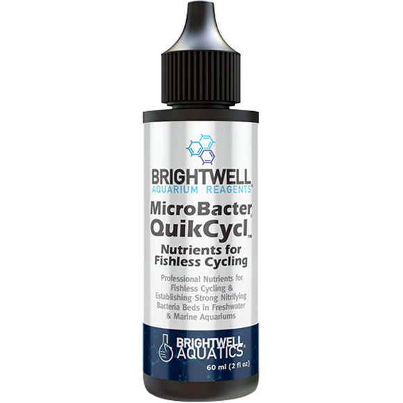 Brightwell Aquatics MicroBacter QuikCycl 60mL - www.ASAP-Aquarium.com