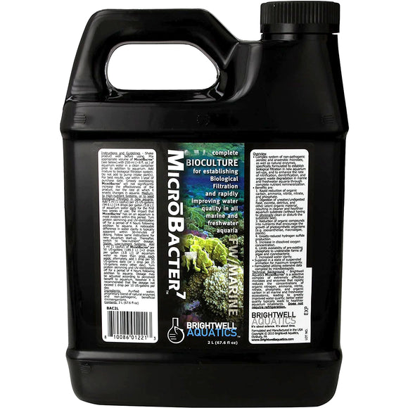 Brightwell Aquatics MicroBacter7 2 Liters - www.ASAP-Aquarium.com