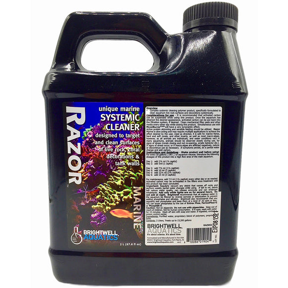 Brightwell Aquatics Razor Marine 2 Liters - www.ASAP-Aquarium.com