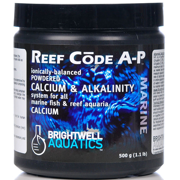 Brightwell Aquatics Reef Code A-P 500 grams - www.ASAP-Aquarium.com