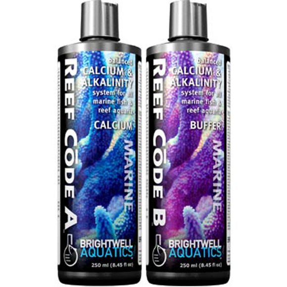 Brightwell Aquatics Reef Code A&B 2x 250mL - www.ASAP-Aquarium.com