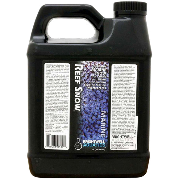 Brightwell Aquatics Reef Snow 2 Liters - www.ASAP-Aquarium.com