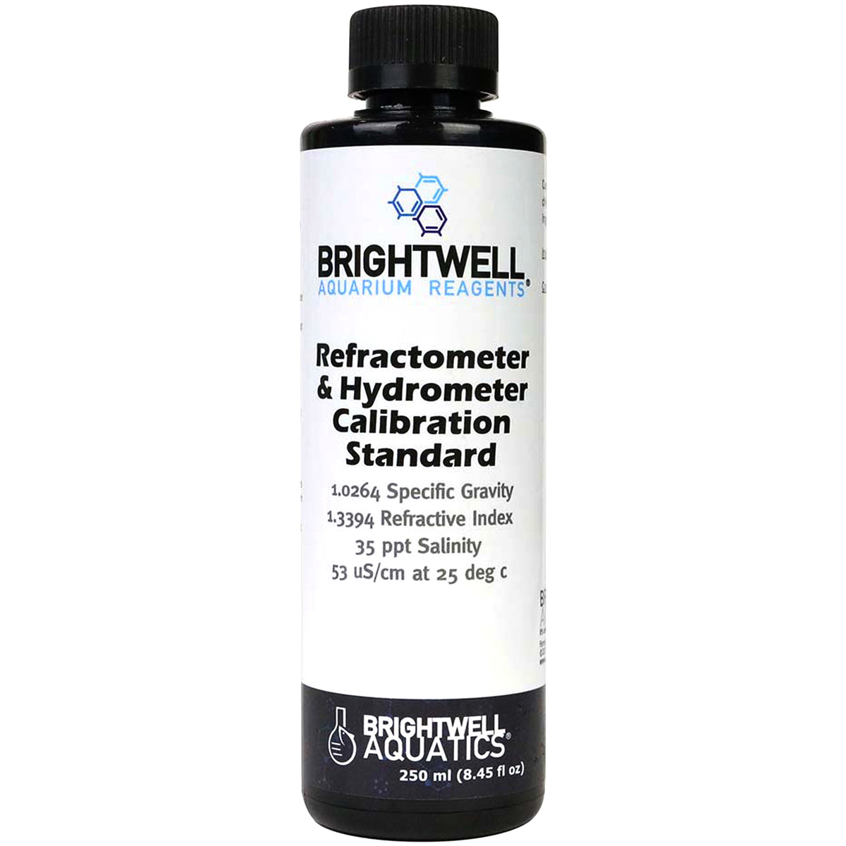 thumbnail image 2 of Brix Refractometer Measure Density BRIGHTWELL AQUATIC Reagents, Refractometer & Hydrometer Calibration Ph Calibration Solution Salinity Refractometer 2 of 9