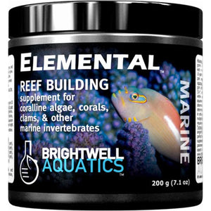 Brightwell Aquatics Elemental 200 grams Powder Reef Building Supplement - www.ASAP-Aquarium.com