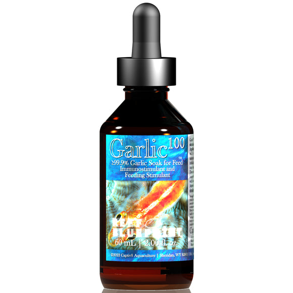 Captiv8 Aquaculture Garlic100 60mL - www.ASAP-Aquarium.com