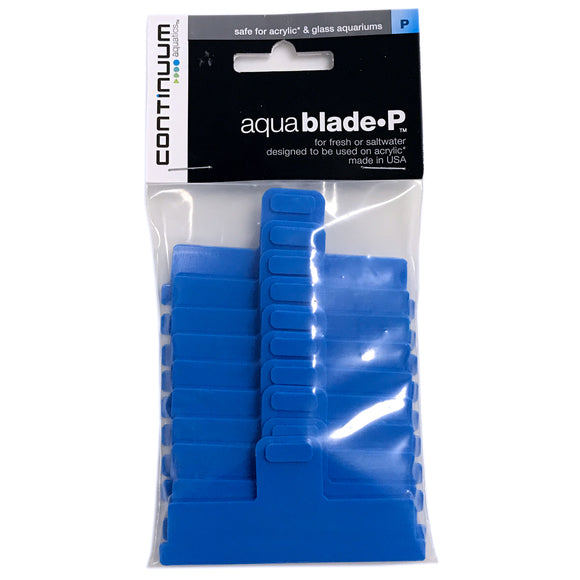 Continuum AquaBlade-P Acrylic Safe Replacement Blade 10 Pack - www.ASAP-Aquarium.com