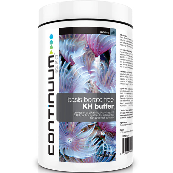 Continuum Basis Borate Free KH Buffer 1000 grams - www.ASAP-Aquarium.com