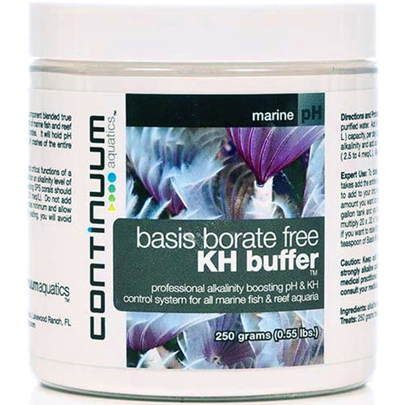 Continuum Basis Borate Free KH Buffer 250 grams - www.ASAP-Aquarium.com