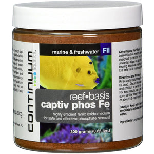 Continuum Captiv-Phos Fe 300 grams GFO - www.ASAP-Aquarium.com