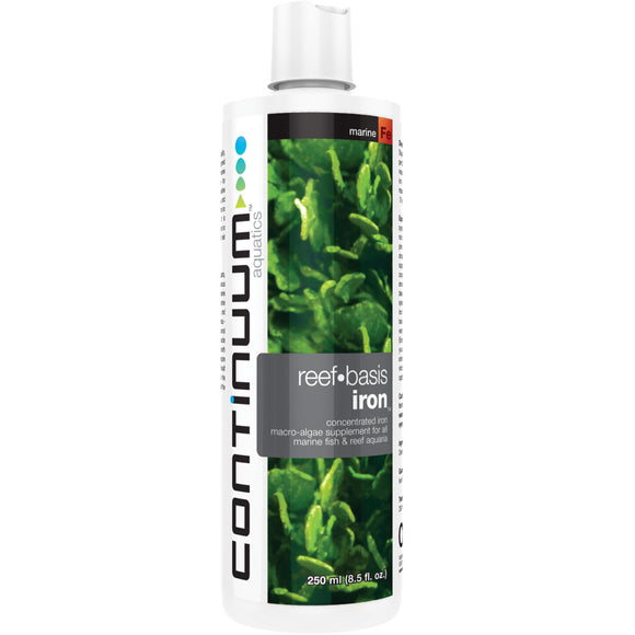 Continuum Reef Basis Iron 250mL - www.ASAP-Aquarium.com