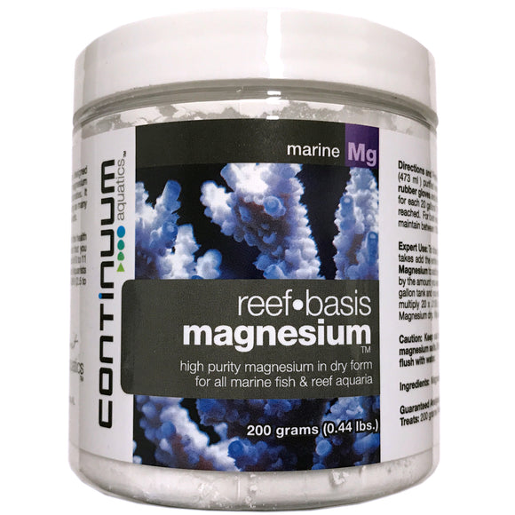 Continuum Reef Basis Magnesium Powder 200 grams - www.ASAP-Aquarium.com