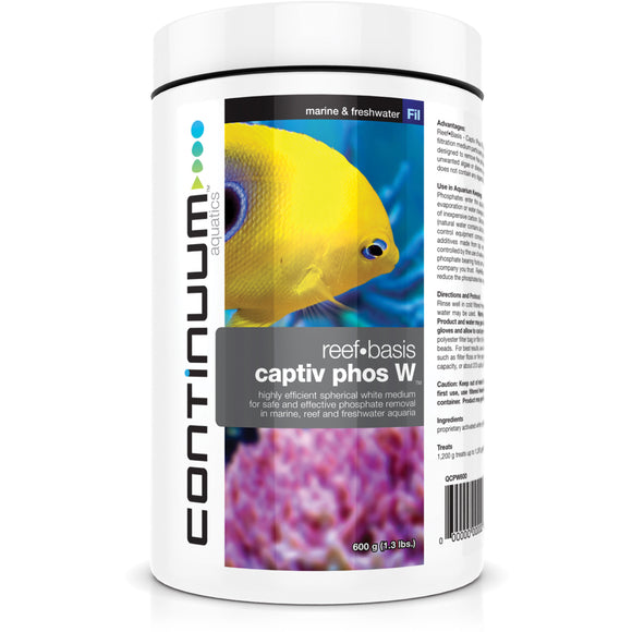 Continuum Captiv-Phos W 600 grams - www.ASAP-Aquarium.com