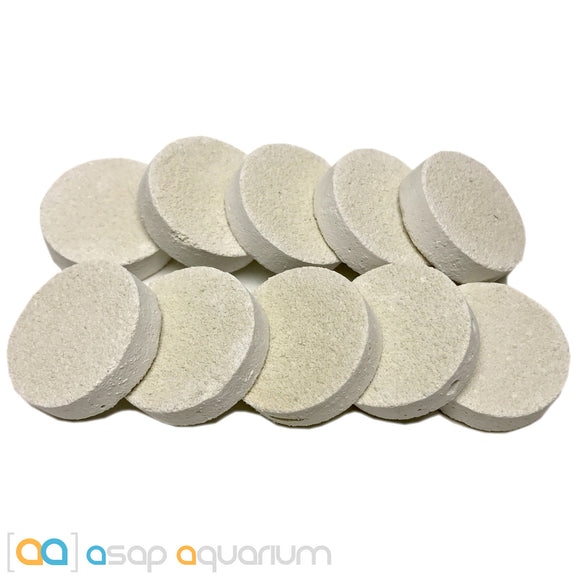 10 Reef Frag Discs Cured for Live Coral Propagation - www.ASAP-Aquarium.com