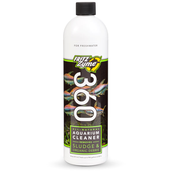 Fritz Zyme 360 Freshwater Aquarium Cleaner 16oz - www.ASAP-Aquarium.com