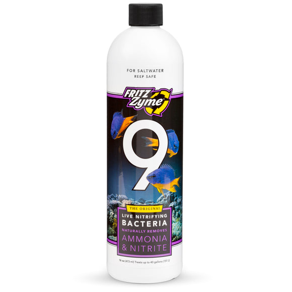 Fritz Zyme 9 Saltwater 16oz - www.ASAP-Aquarium.com