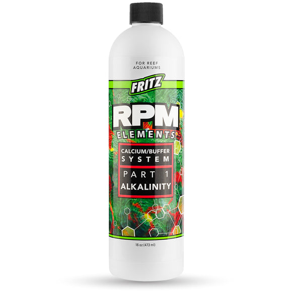 Fritz RPM Elements Part 1 Alkalinity 16oz - www.ASAP-Aquarium.com