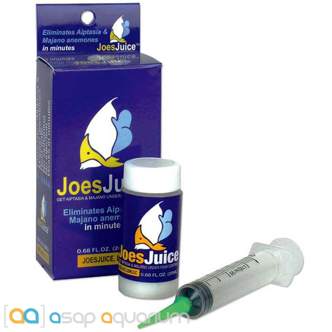 Joe's Juice Aiptasia & Majano Eliminator Kit 20 mL ASAP Aquarium