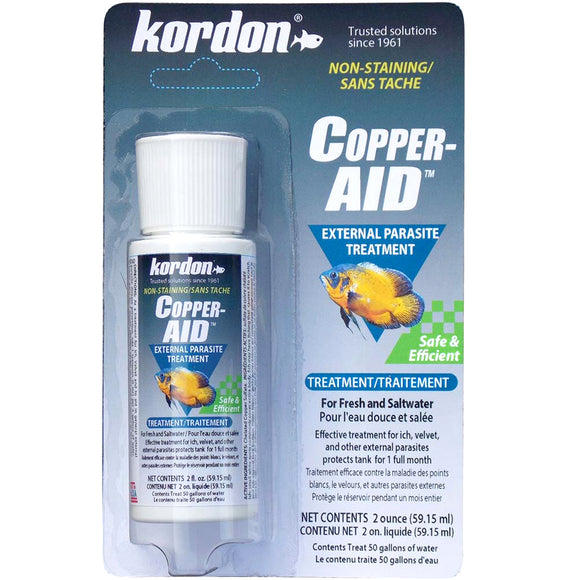 Kordon Copper Aid 2 oz - www.ASAP-Aquarium.com