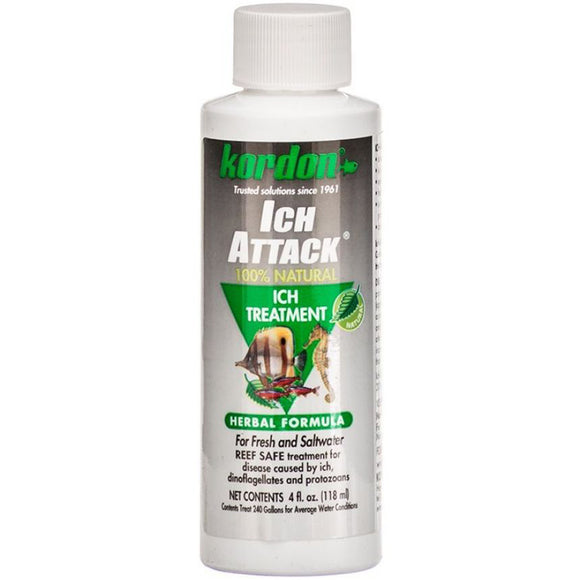 Kordon Ich Attack 4 oz - www.ASAP-Aquarium.com