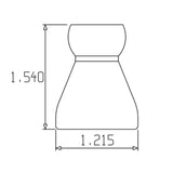 Loc-Line ¾" to ½" Reducer - www.ASAP-Aquarium.com