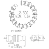 Loc-Line ¼" Hose Segments - www.ASAP-Aquarium.com