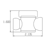 Loc-Line ½" Inline Valve - www.ASAP-Aquarium.com