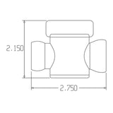 Loc-Line ¾" Inline Valve - www.ASAP-Aquarium.com