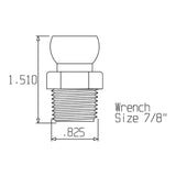 Loc-Line ½" NPT Connector - www.ASAP-Aquarium.com