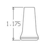 Loc-Line ¼" Round Nozzle - www.ASAP-Aquarium.com