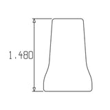 Loc-Line ½" Round Nozzle - www.ASAP-Aquarium.com