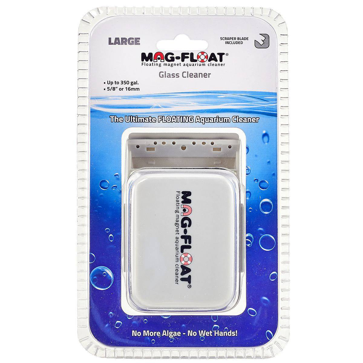 Asap Cleaners Mag-Float 350 Large Magnetic Glass Aquarium Cleaner | ASAP Aquarium