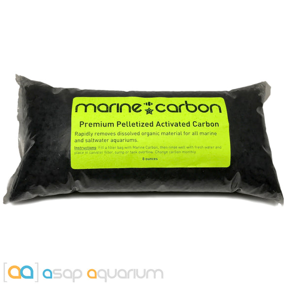 Marine Carbon 8 oz. Premium Activated Pelletized Carbon for Marine and Saltwater Aquariums - www.ASAP-Aquarium.com