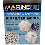 MarinePure PODS 24 Count High Performance Biofilter Media - www.ASAP-Aquarium.com