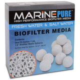 MarinePure Spheres 1 Gallon High Performance Biofilter Media - www.ASAP-Aquarium.com