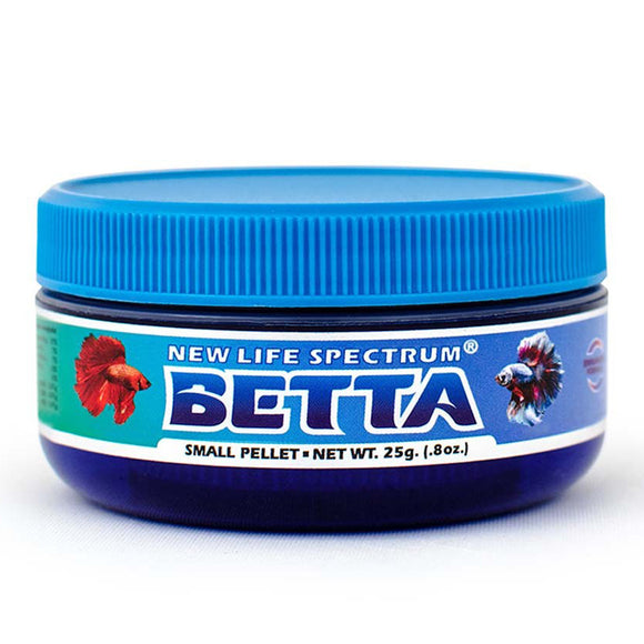 New Life Spectrum BETTA Regular Pellet 25g Fish Food - www.ASAP-Aquarium.com