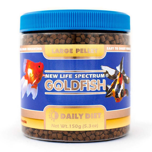 New Life Spectrum GOLDFISH Large Pellet 150g Fish Food - www.ASAP-Aquarium.com