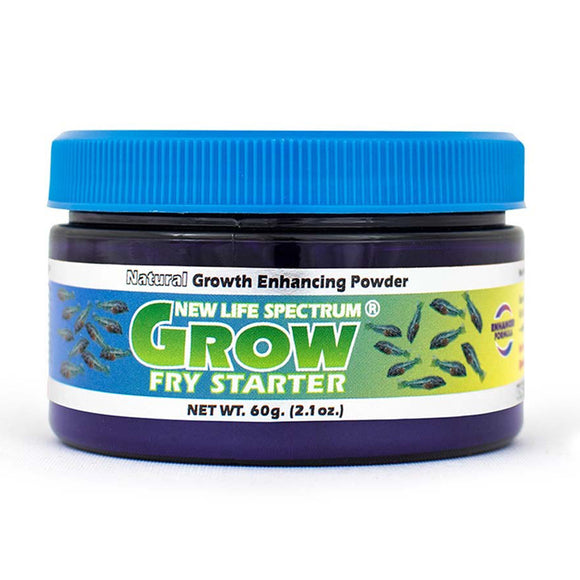 New Life Spectrum GROW FRY STARTER Powder 60g Baby Fish Food - www.ASAP-Aquarium.com