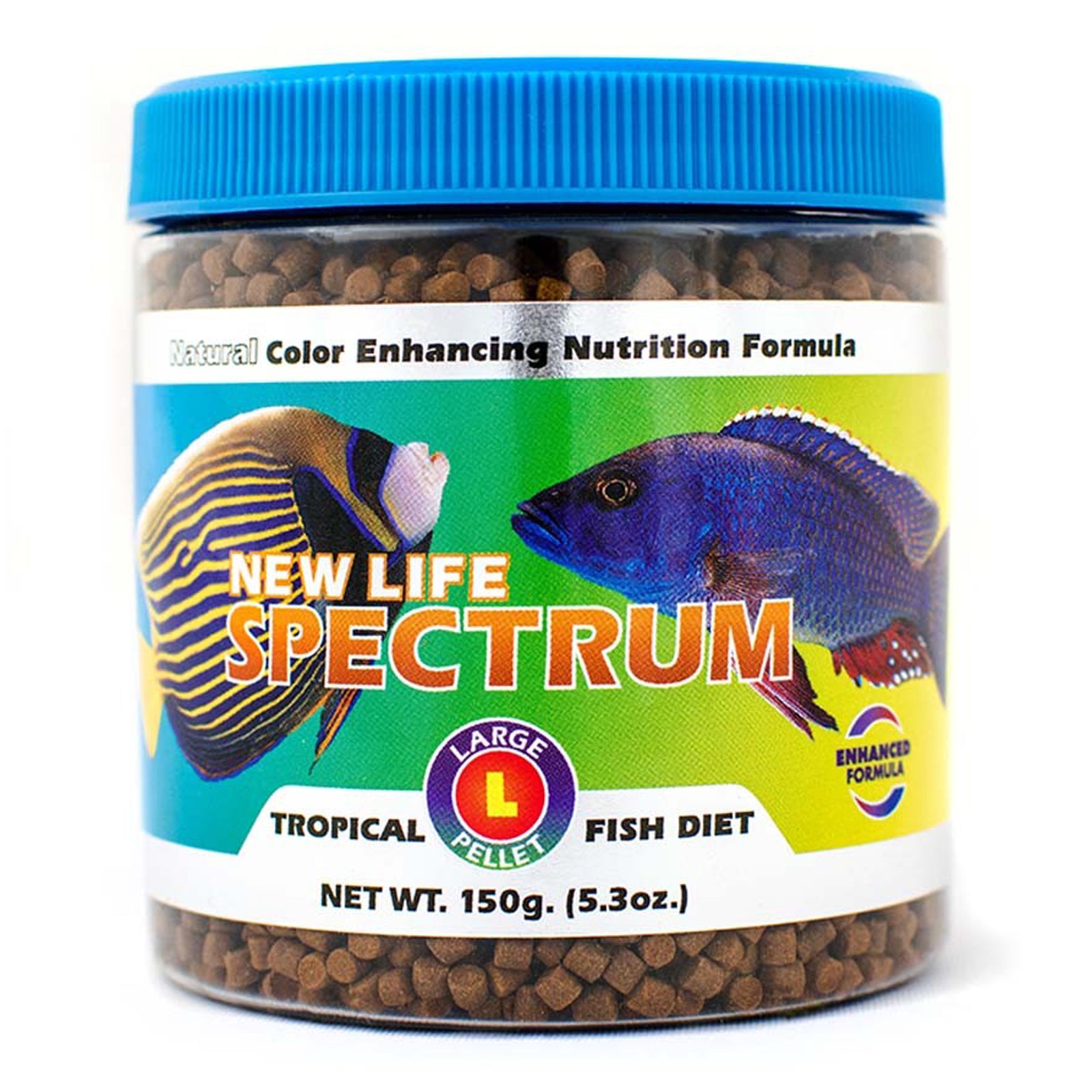 New Life Spectrum TROPICAL FISH Large Pellet 150g Fish Food