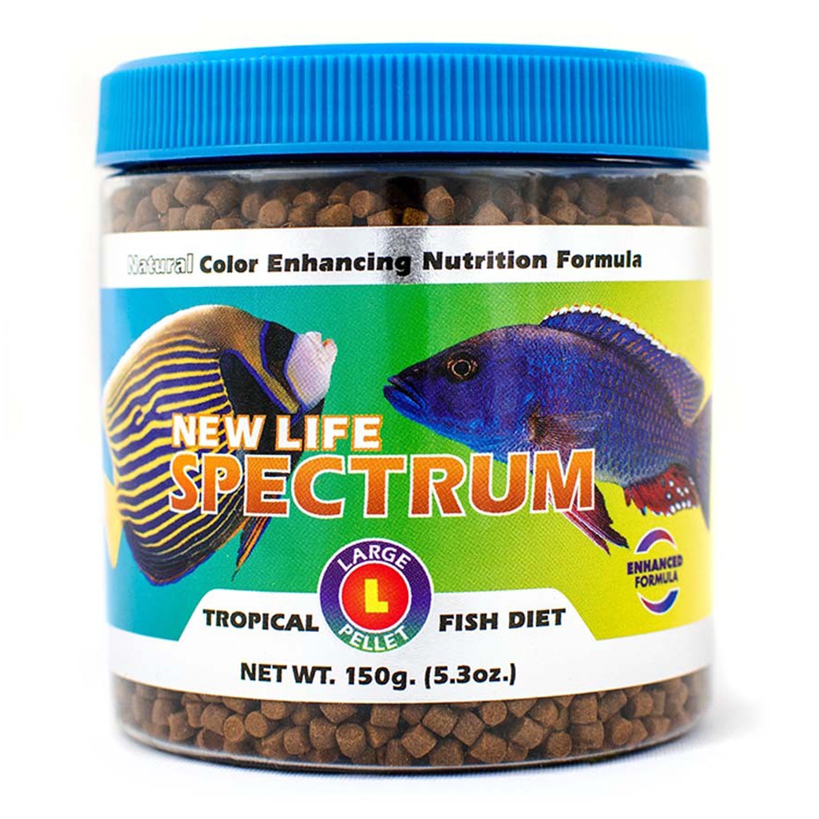 New Life Spectrum Tropical Sinking Pellets Fish Food 5.3 oz
