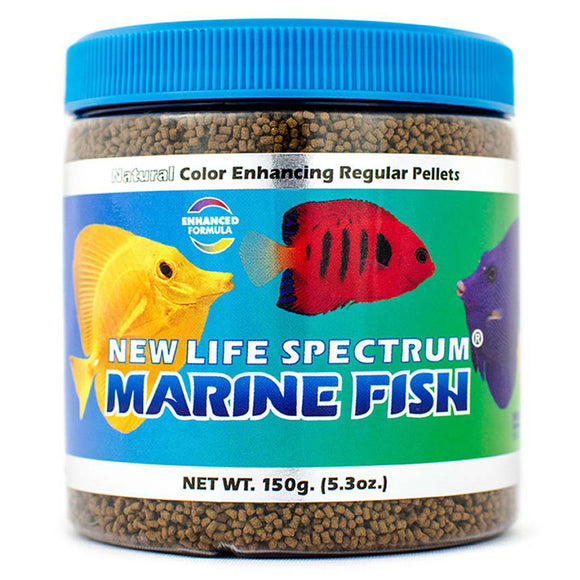 New Life Spectrum MARINE FISH Pellets 150g Saltwater Fish Food - www.ASAP-Aquarium.com