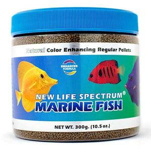 New Life Spectrum MARINE FISH Pellets 300g Saltwater Fish Food - www.ASAP-Aquarium.com